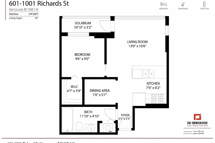 601 1001 Richards Street Vancouver, BC - 21