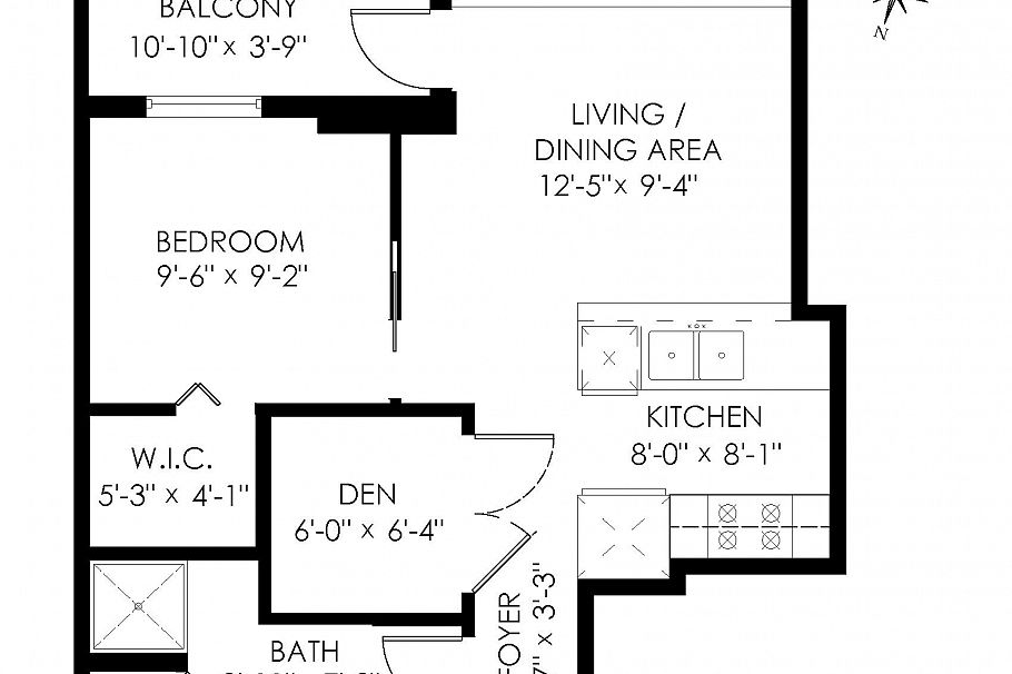 1105 1001 Richards Street Vancouver, BC - 24