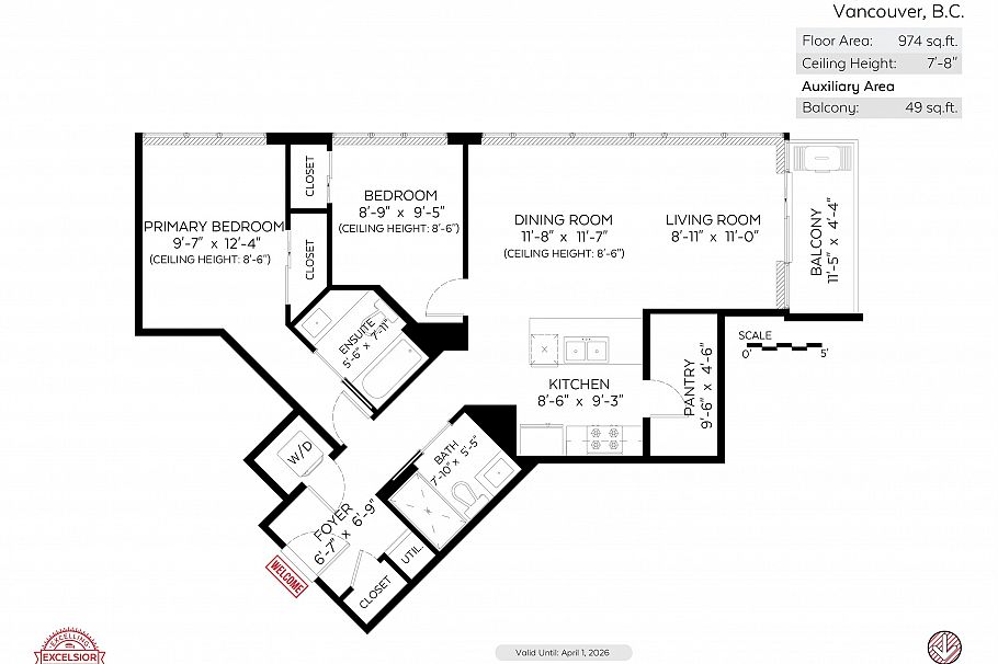 1707 1372 Seymour Street Vancouver, BC - 40