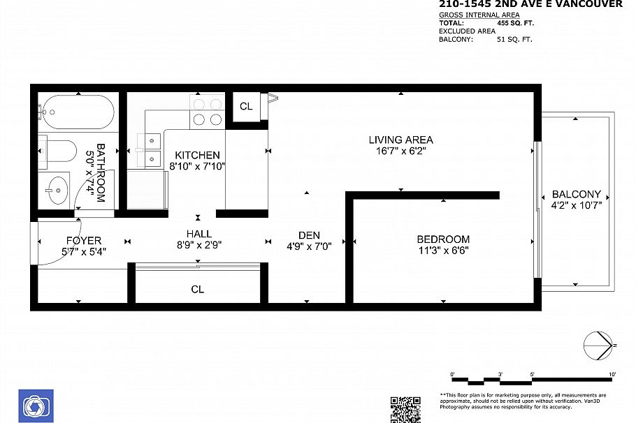 210 1545 E 2nd Avenue Vancouver, BC - 19