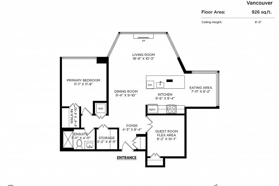 1601 1003 Pacific Street Vancouver, BC - 30