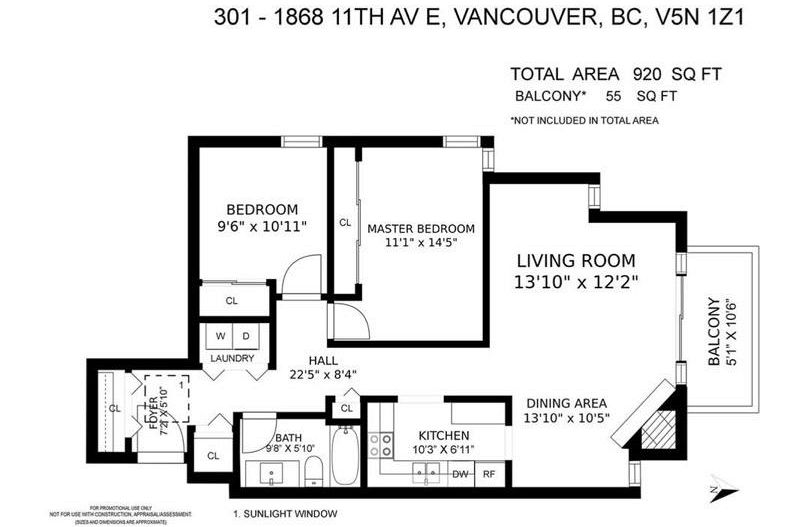 301 1868 E 11th Avenue Vancouver, BC - 22
