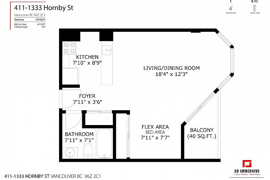 411 1333 Hornby Street Vancouver, BC - 19