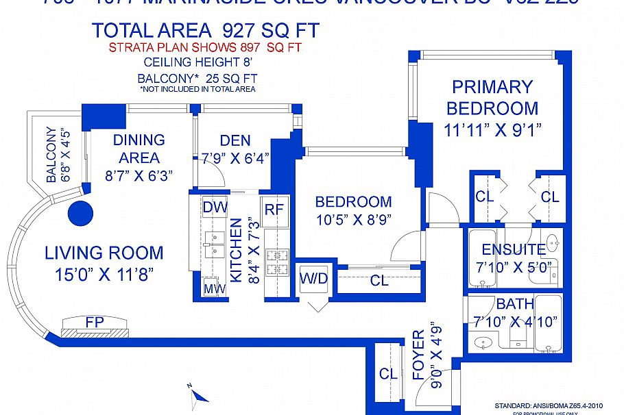 706 1077 Marinaside Crescent Vancouver, BC - 31