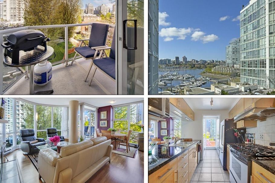 706 1077 Marinaside Crescent Vancouver, BC - 1