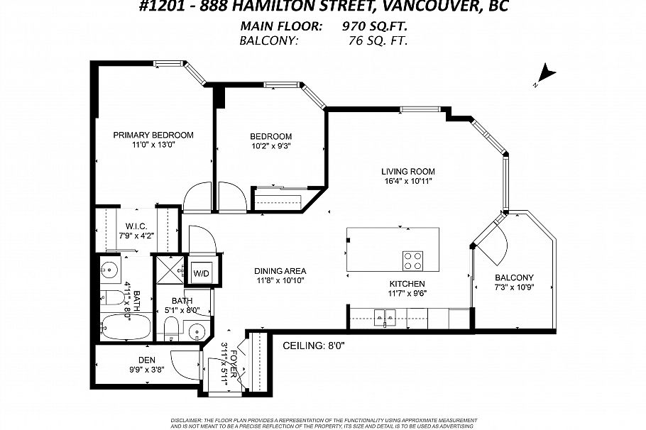1201 888 Hamilton Street Vancouver, BC - 37