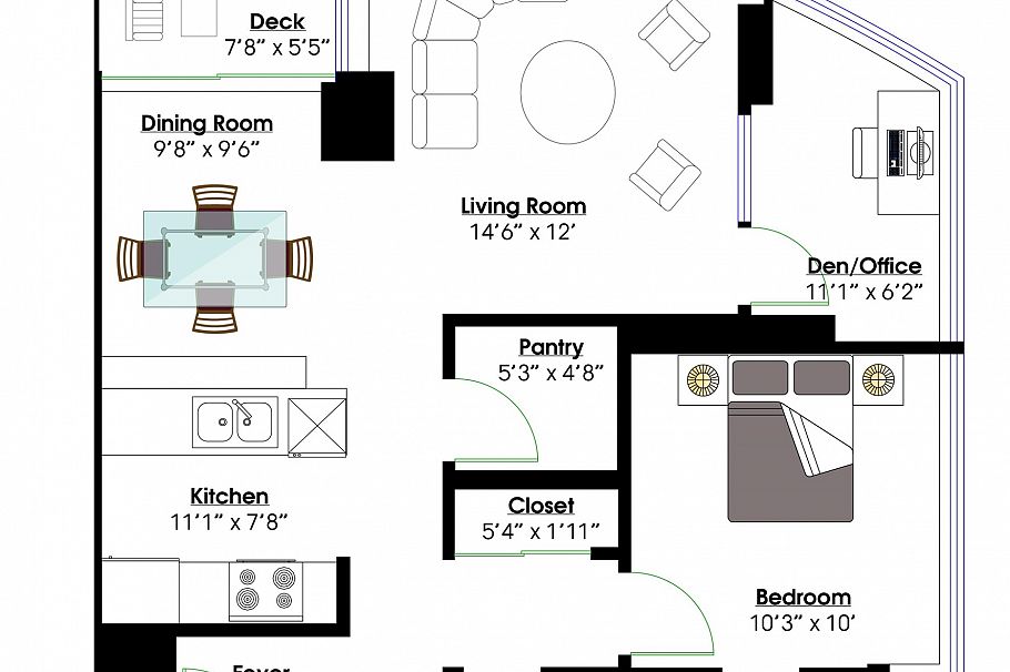 2306 1438 Richards Street Vancouver, BC - 23