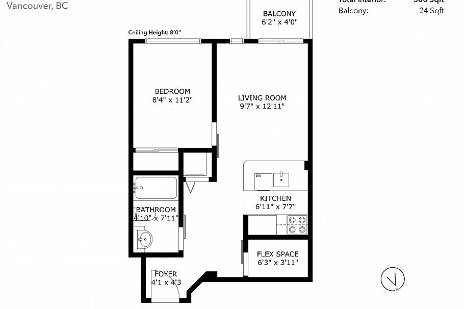 407 828 Cardero Street Vancouver, BC - 23