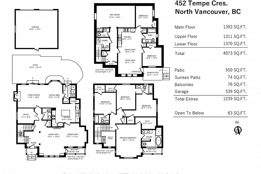 452 Tempe Crescent North Vancouver, BC - 40