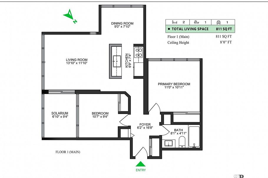 606 1740 Comox Street Vancouver, BC - 22