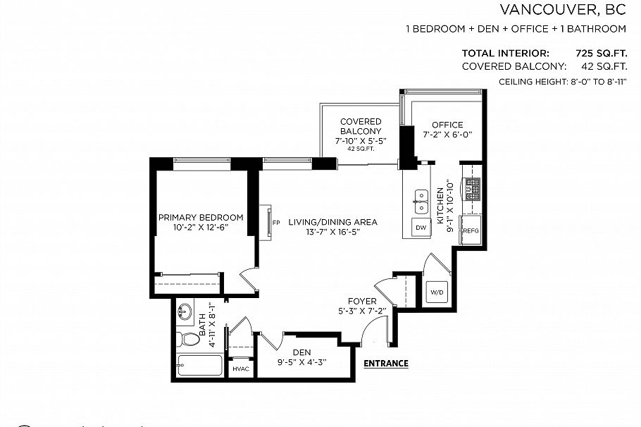 1101 1211 Melville Street Vancouver, BC - 4