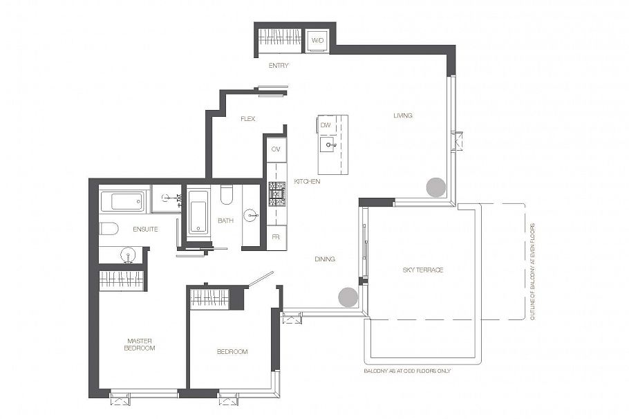 1106 1408 Robson Street Vancouver, BC - 7