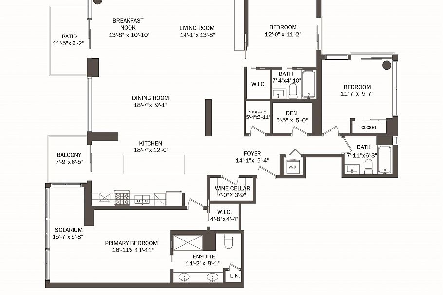 1801 1788 Columbia Street Vancouver, BC - 32