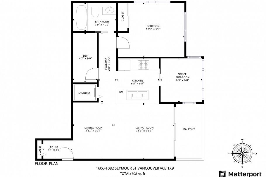 1606 1082 Seymour Street Vancouver, BC - 2