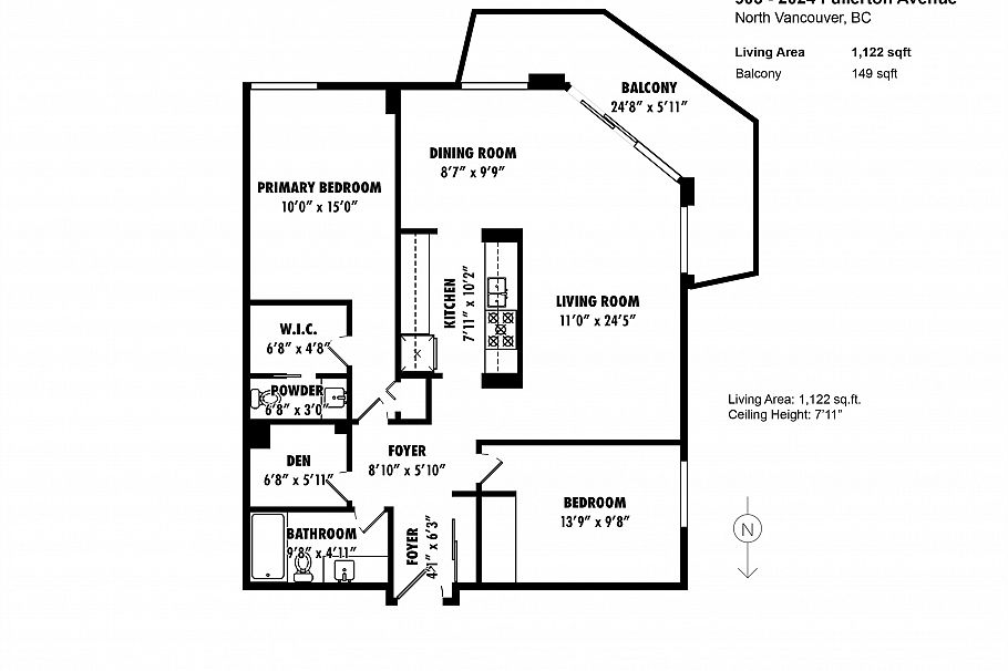 903 2024 Fullerton Avenue North Vancouver, BC - 26