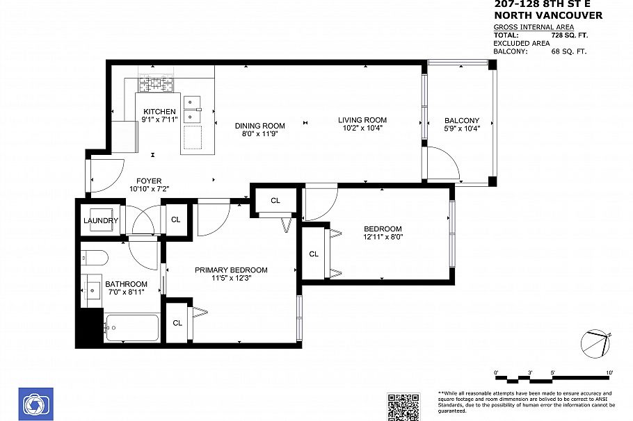 207 128 E 8th Street North Vancouver, BC - 30