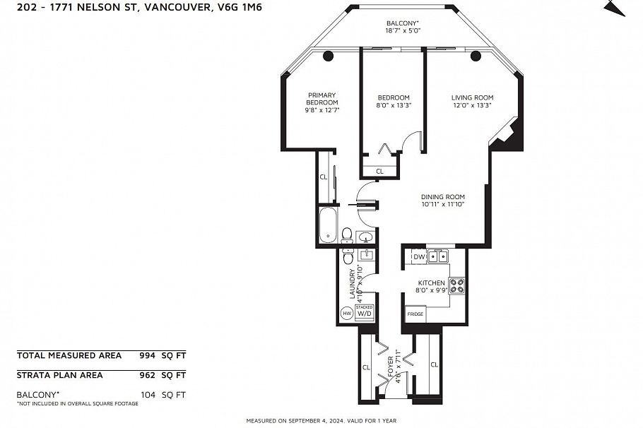 202 1771 Nelson Street Vancouver, BC - 6