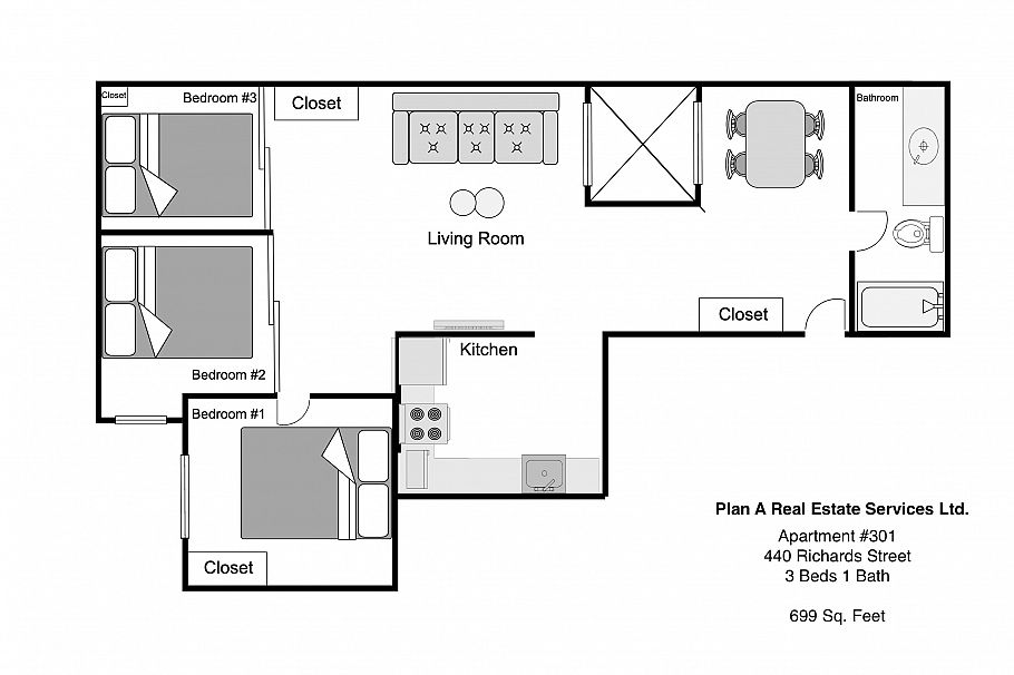 301 - PROMO 440 RICHARDS STREET, Vancouver BC V6B 2Z3 Vancouver, BC - 5