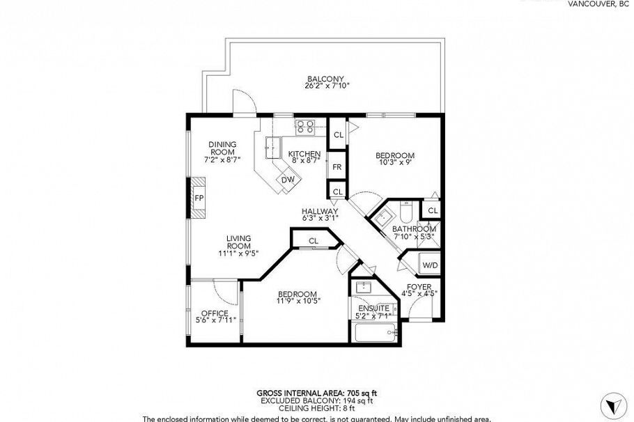 208 2025 Stephens Street Vancouver, BC - 34