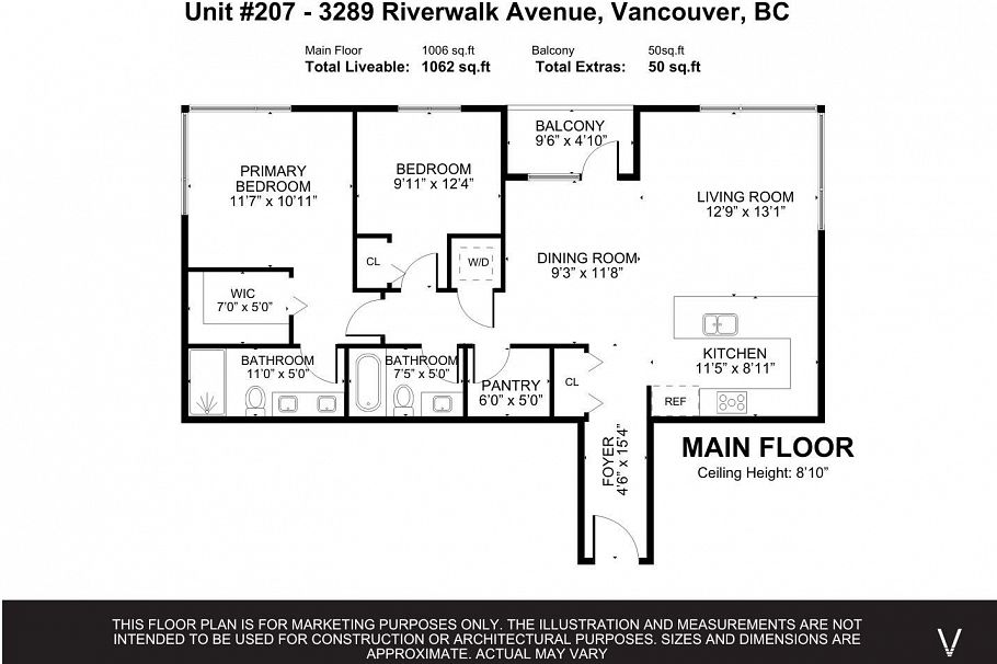 207 3289 Riverwalk Avenue Vancouver, BC - 19