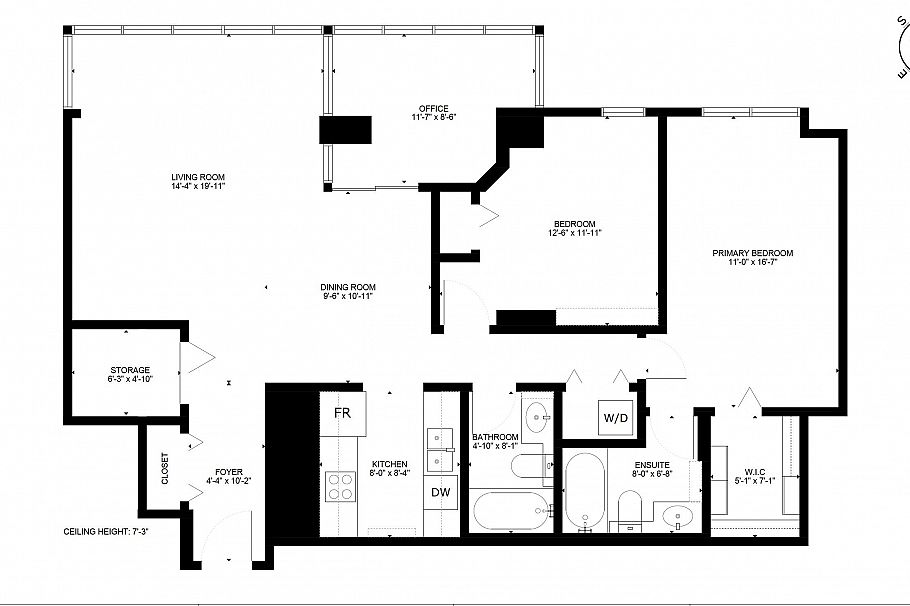 1103 212 Davie Street Vancouver, BC - 26