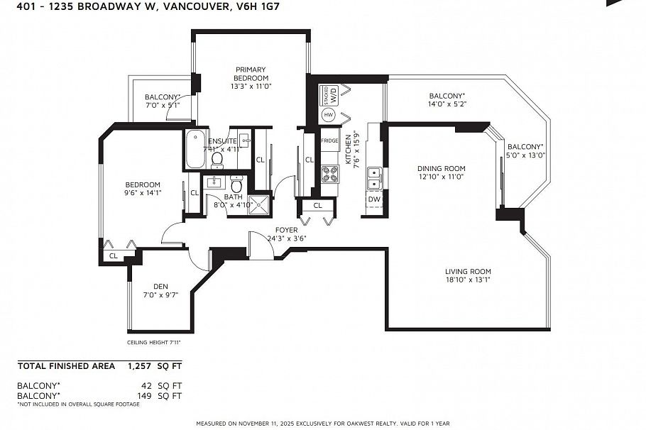 401 1235 W Broadway Vancouver, BC - 33