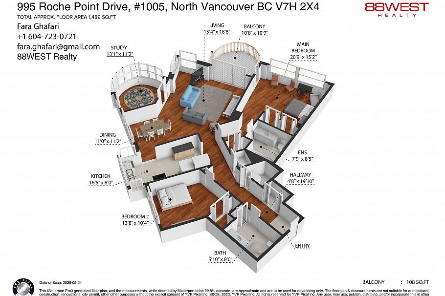 1005 995 Roche Point Drive North Vancouver, BC - 26