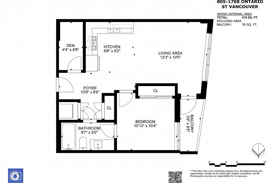 805 1708 Ontario Street Vancouver, BC - 26