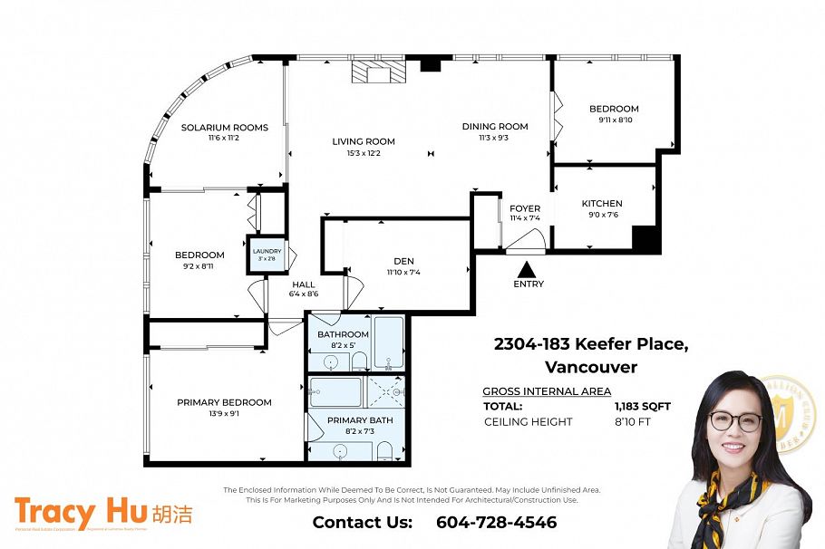 2304 183 Keefer Place Vancouver, BC - 2