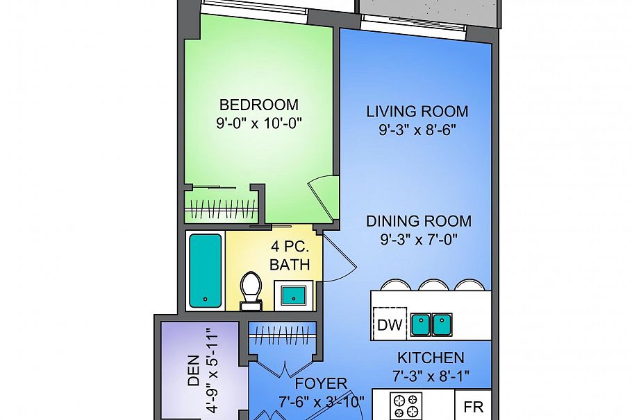 1601 2220 Kingsway Vancouver, BC - 3