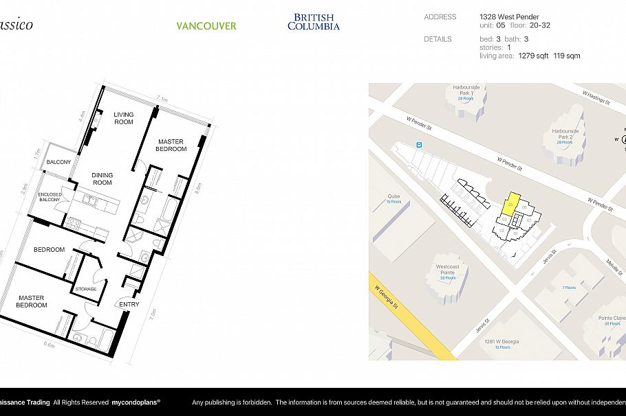 3105 1328 W Pender Street Vancouver, BC - 14