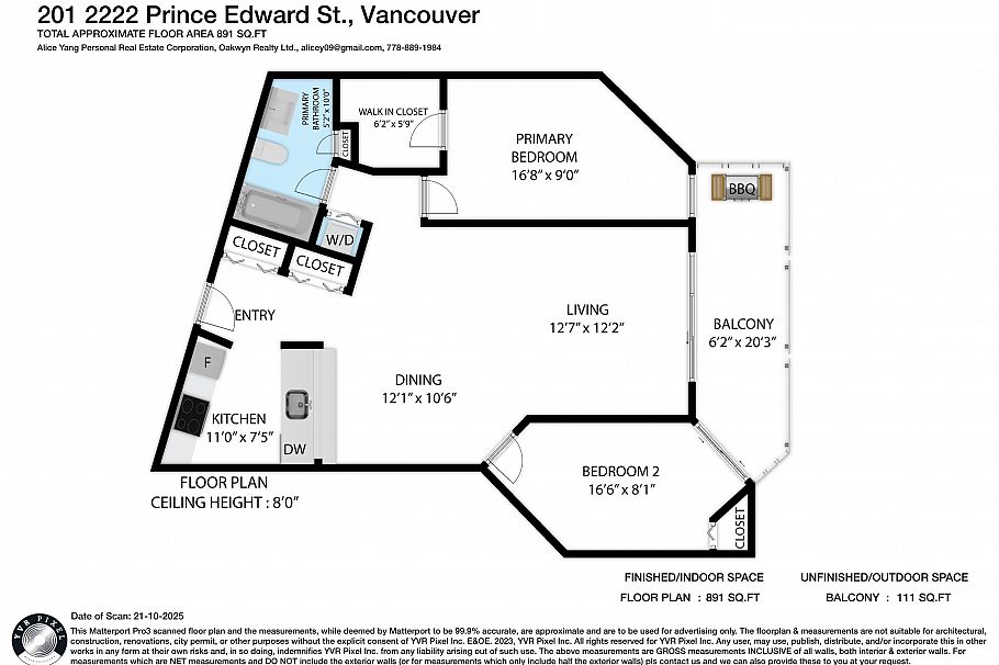 201 2222 Prince Edward Street Vancouver, BC - 26