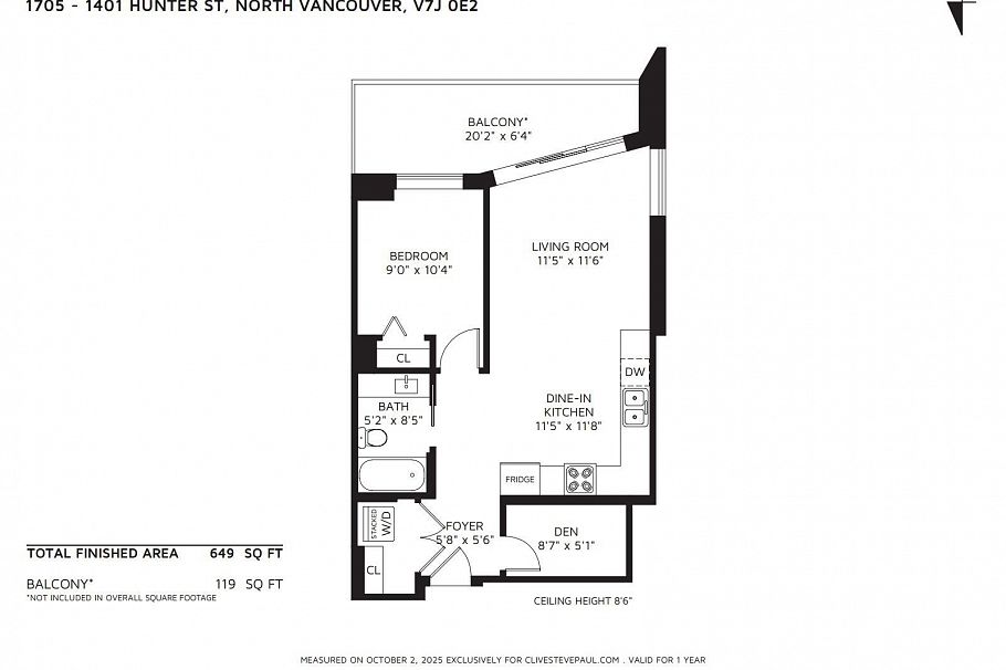 1705 1401 Hunter Street North Vancouver, BC - 27