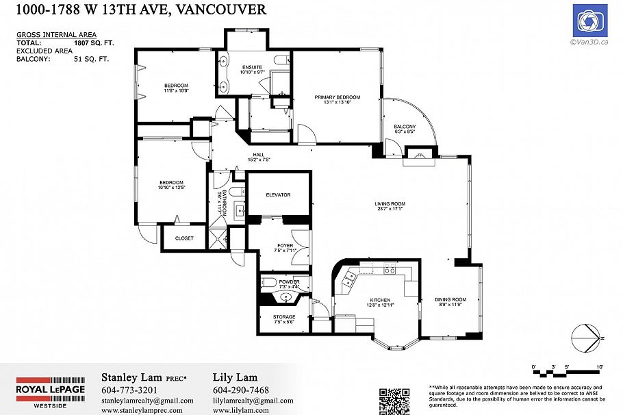 1000 1788 W 13th Avenue Vancouver, BC - 28