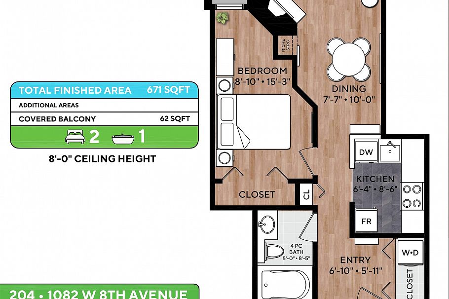 204 1082 W 8th Avenue Vancouver, BC - 33