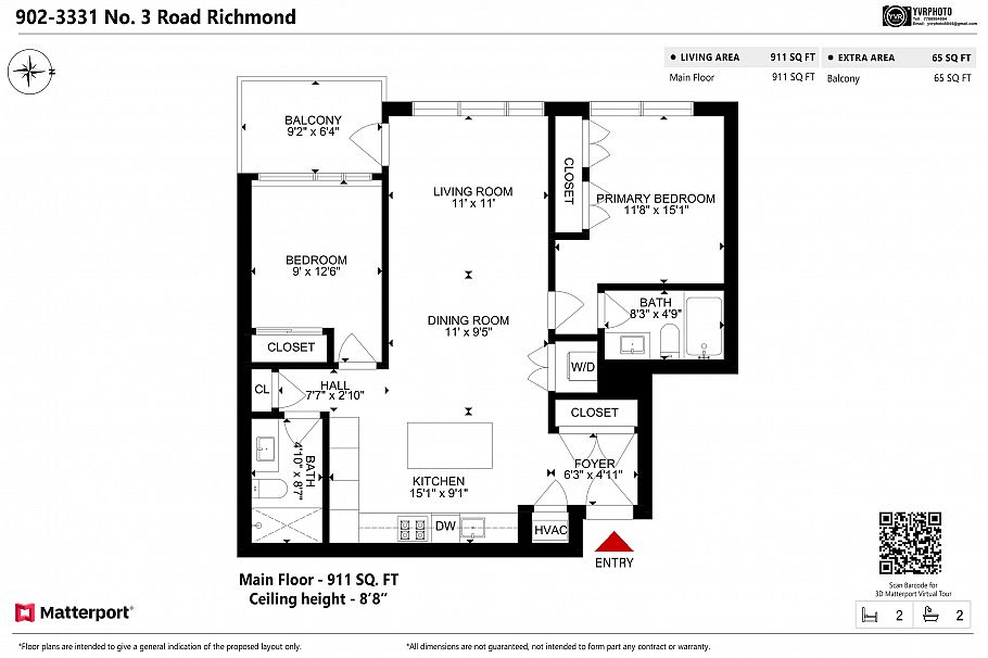 902 3331 No. 3 Road Richmond, BC - 40