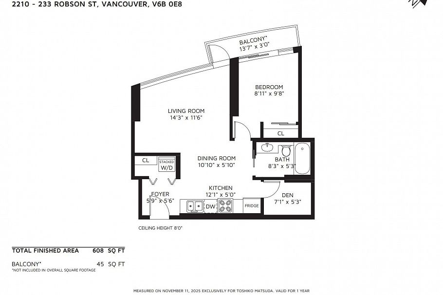 2210 233 Robson Street Vancouver, BC - 33