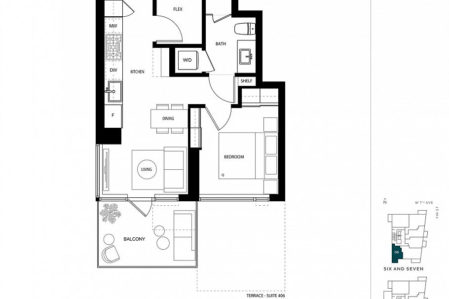 606 2323 Fir Street Vancouver, BC - 6