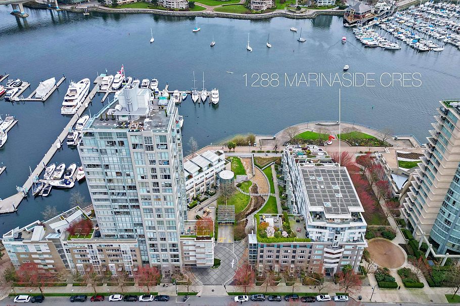 906 1288 Marinaside Crescent Vancouver, BC - 2