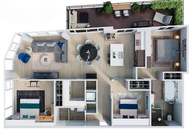 601 1499 W Pender Street Vancouver, BC - 1