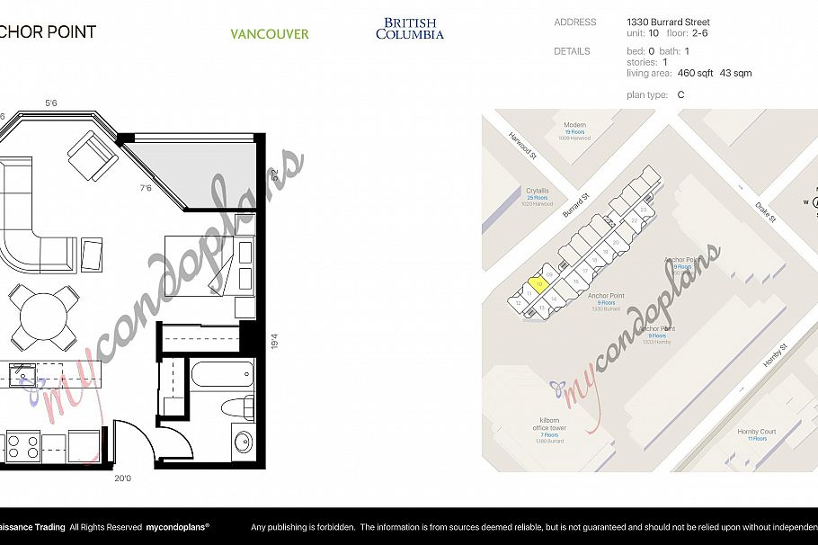 610 1330 Burrard Street Vancouver, BC - 29