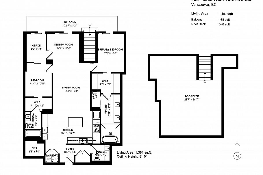 406 3668 W 10th Avenue Vancouver, BC - 30