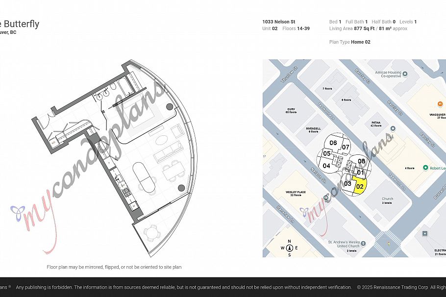 3202 1033 Nelson Street Vancouver, BC - 40