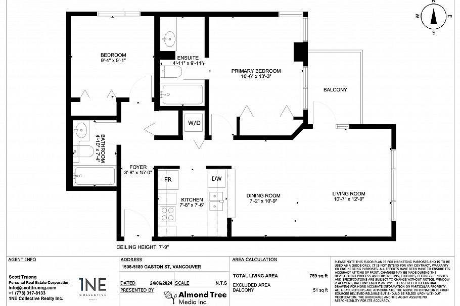 1508 5189 Gaston Street Vancouver, BC - 19