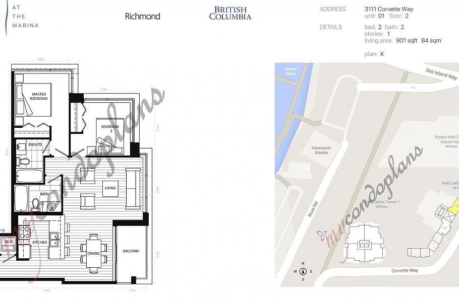 201 3111 Corvette Way Richmond, BC - 2