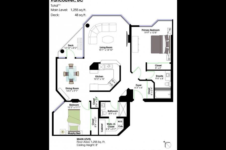 2302 1415 West Georgia Street Vancouver, BC - 31