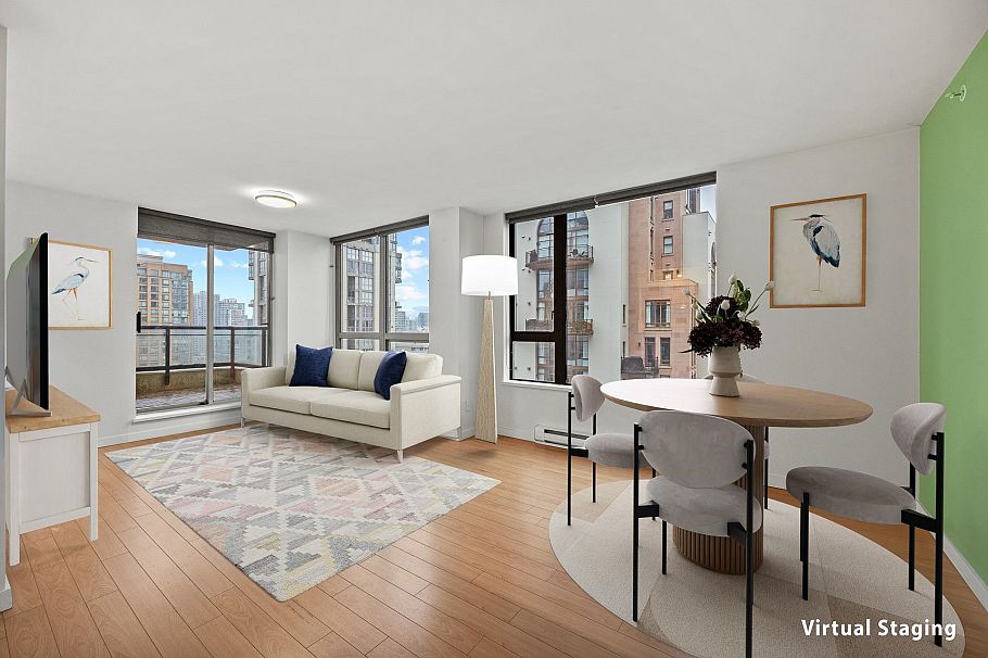 1804 1295 Richards Street Vancouver, BC - 1