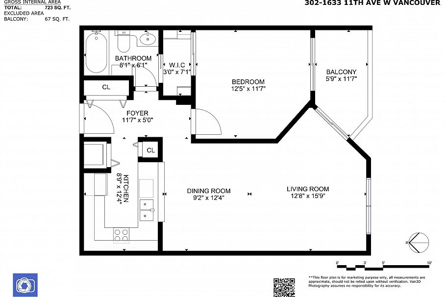 302 1633 W 11th Avenue Vancouver, BC - 23