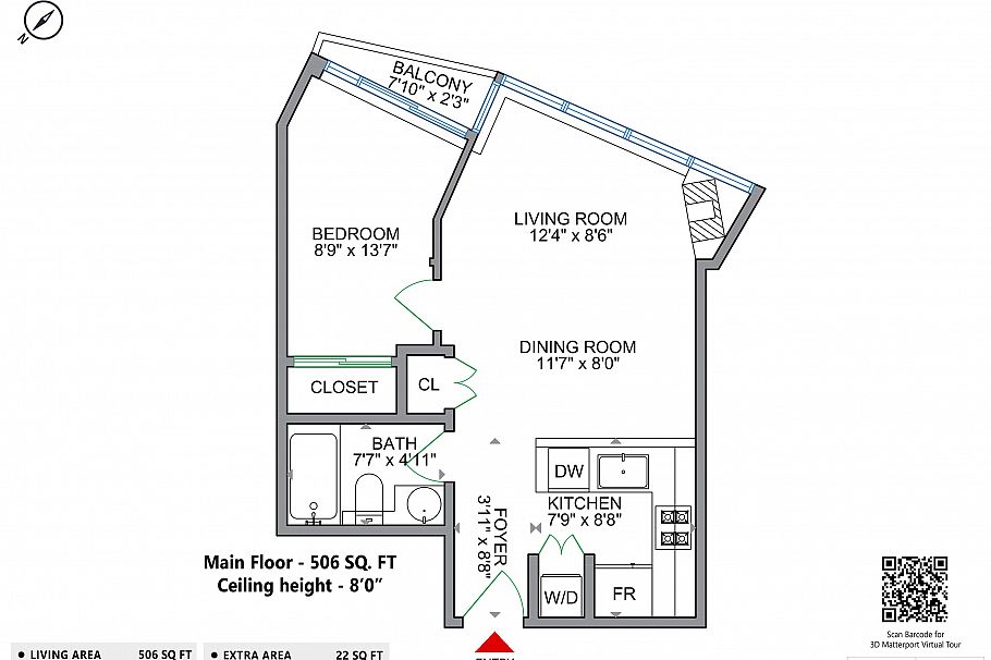 1901 501 Pacific Street Vancouver, BC - 23