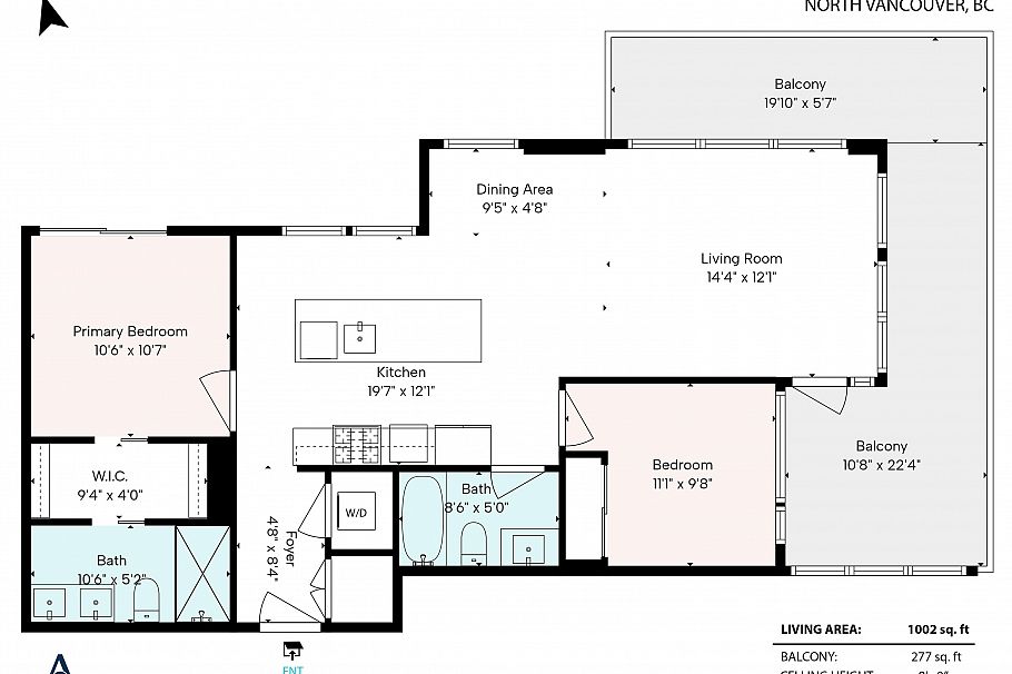 3002 1500 Fern Street North Vancouver, BC - 35